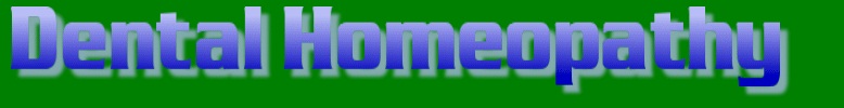 Dental Homeopathy
